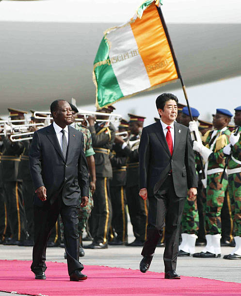 Le President Ivoirien et son homologue Chinois
